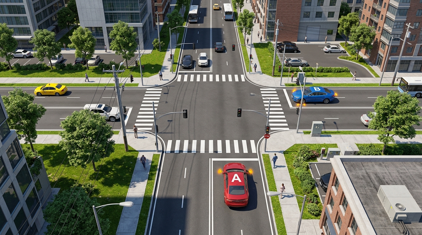 3D Traffic Scenario