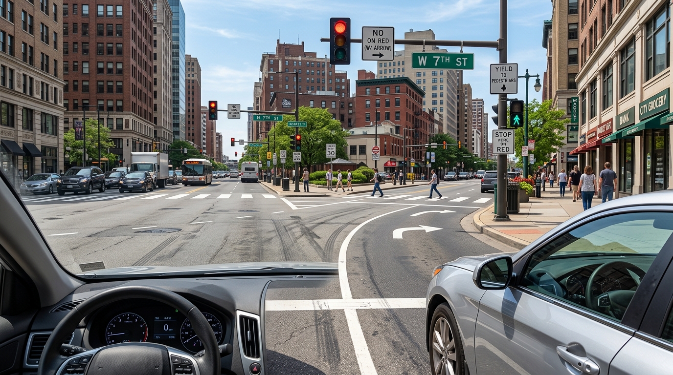 Right Turn on Red After Complete Stop